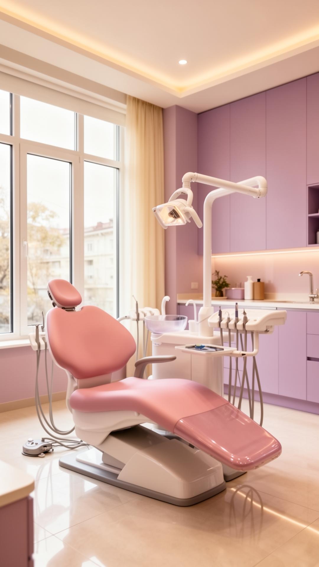 Interni dello studio dentistico Pandolfo